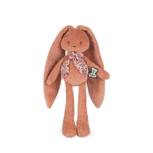 Doudou Lapinoo Pantin lapin terracotta 35 cm